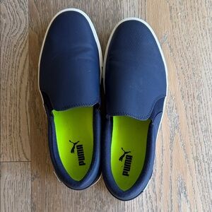 Puma Dark Blue Slip-On women’s golf shoes